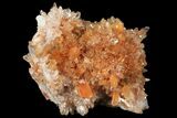 Orange Creedite Crystal Cluster - Durango, Mexico #99191-1